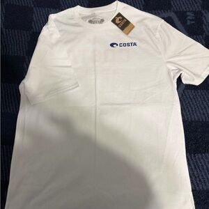 Costa Classic White Short Sleeve Tee